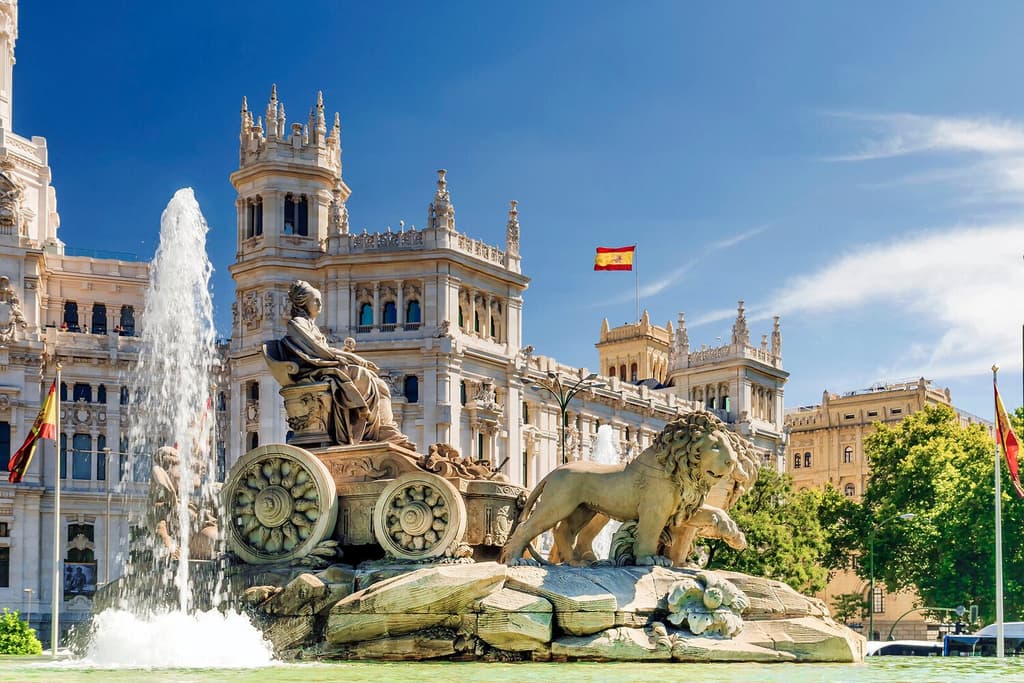 Highest temperature in Madrid on September 11? card icon