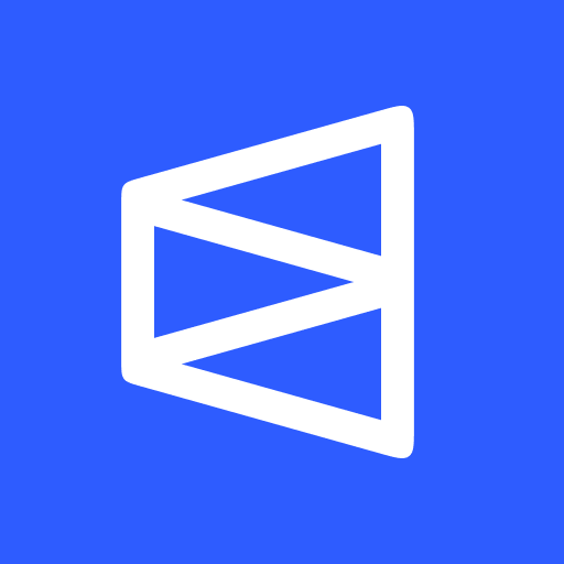Polymarket icon blue